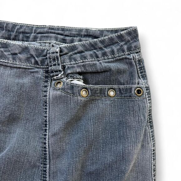 y2k grunge emo punk scene grommet midi skirt - Picture 4 of 8